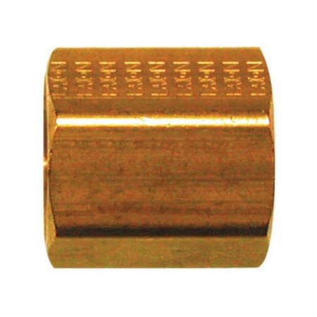 Jmf JMF Company 3/16 in. Flare X 3/16 in. D Flare Yellow Brass Inverted Union 47058